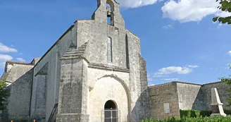Circuit VTT N25 du Trefle Vignoble du Cognac voie romaine eglises romanes Nobla 6 Circuit VTT N25 du Trefle Vignoble du Cognac voie romaine eglises romanes Nobla 6