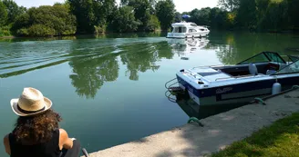 Circuit VTC N1 Salignac sur Charente bourg Flow Velo Port du Lys fleuve Charente 2 Circuit VTC N1 Salignac sur Charente bourg Flow Velo Port du Lys fleuve Charente 2